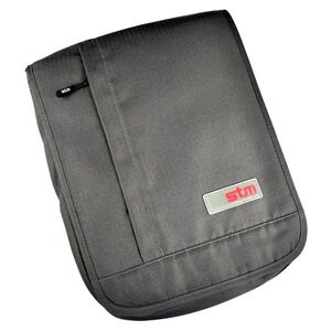 STM 13" Vertical Laptop Bag Messenger Padded Dark Grey Alley Air (S-13") Carbon